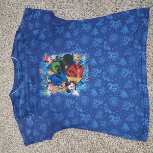 Disney parks Blue Tshirt 2012